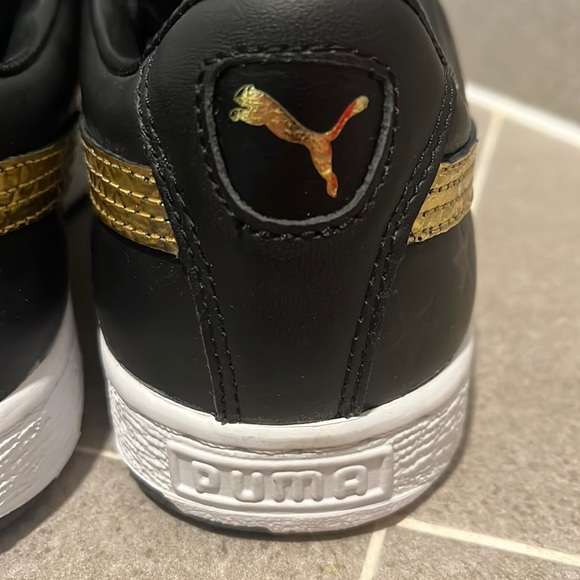 Puma Basket Stars x The Great Gastby Villa shoes sneakers black Men’s Size 8 - Picture 9 of 14